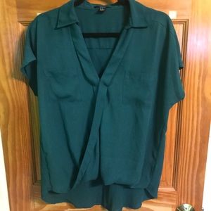 Forest Green Blouse